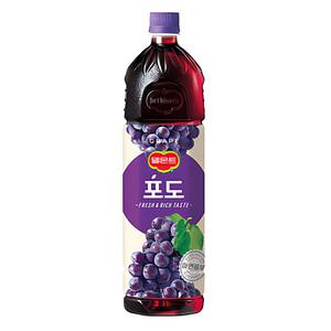 델몬트 포도 쥬스 주스 포도쥬스 포도주스 1.5L (1병)