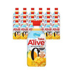 덴마크 테이크 얼라이브 제로 500ml 망고 24입 (pet)