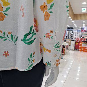 [PAT]콜라보 빅플라워 아사 셔츠 QK41502_US