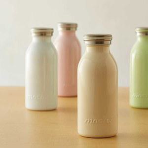 일본 모슈 모쉬 보온 소용량 마카롱 450ML 스크류 성인 분유 물통 가정용 소주 물컵