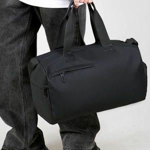 크로스보드 운동 헬스 더블포켓 가방 여행 보스톤백 대형 신발분리 크로스백