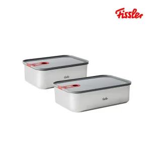 [휘슬러] 시그니처 스텐 밀폐용기 2pcs(ML)