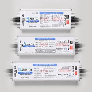 국산 방수형 LED 안정기 12V 150W 200W 300W 500W 조명 컨버터 SMPS 세보