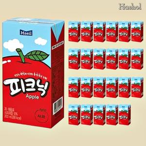 아기 사과즙 달콤한 과일 쥬스 시원한 음료수 200ml x 24팩
