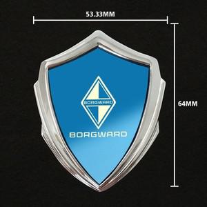 프리우스 튜닝 자동차 액세서리 3D 금속 스티커 Borgward bx3