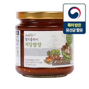 델리플라이 국산 메주 저당 쌈장 저염 특허 유산균 함유 고기 알룰로스 무설탕