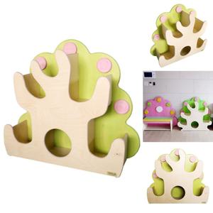 나무 책꽂이 원목 책장 선반 수납장 자작합판 도서 진열장 가구 인테리어 유치원 어린이집