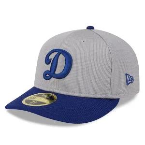 [해외] 뉴에라 모자 MLB [LA 다저스] 2025 Batting Practice Low Profile 59FIFTY Fitted Hat - Gray 11664