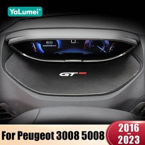 푸조 3008 5008 GT 2016 2017 2018 2019 2020 2021 2022 2023 하이브리드 자동차 대시 보드 미끄럼 방지 고무 패드 매트 액세서리