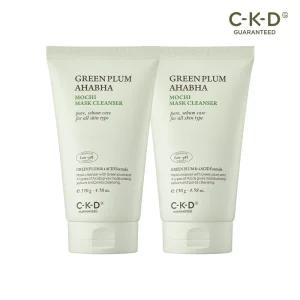 CKD 청매실 AHA BHA 피지제로 팩솝 클렌저 130g 2개