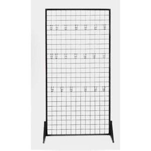 패키지 철제 가벽 네트망 이동식 100X40CM 진열대 네트 베란다 파티션 가림막 메쉬망