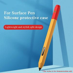 Microsoft Surface Pen 방진 캔디 컬러 보호 피부를위한  부드러운 실리콘 케이스 슬리브 랩 팁 홀더