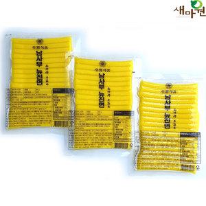 새마원 HACCP 국내생산 뉴진면 400g-3개 사천샤브면 마라탕사리 분모자