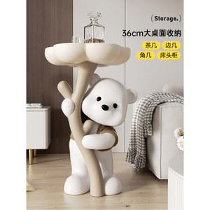 캐릭터 사이드 테이블 선물 현관입구 40CM 클로버 아이방 카페 폭력곰 66CM 귀여운
