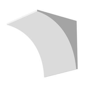 아치문틀 아치형 벽체마감 석고 아치형가벽 250mmx250mm 한 02 18x18x18