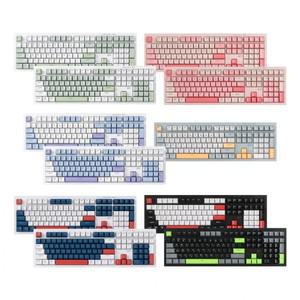 sh) 지클릭커 오피스프로 WK50 사일런스 M RGB 무소음 방수 무선 블루투스 키보드 108