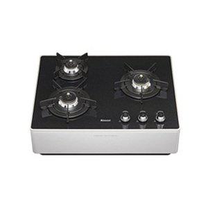 [린나이]높은스탠딩 가스레인지 2구 RBR-P2501DN (LNG, 실버, 자동불 스마트 센서)