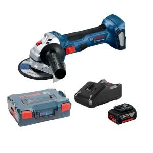 보쉬 GWS18V-7 충전그라인더 100mm 5.0Ah 배터리1개 세트