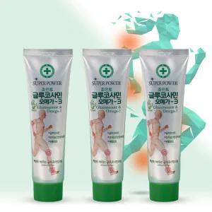 근육통 바르는 글루코사민크림 스포츠마사지 종아리뭉침 근육관절크림 3개