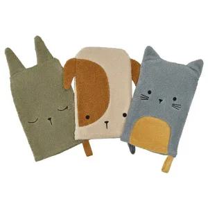 [롯데백화점]이케아 이케아 GULDVAVARE 굴드베바레 목욕장갑 3개입 14x22cm/샤워장갑