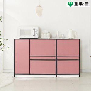 [착불배송] 파란들가구 LPM 1400x825 도어 전자렌지대세트 주방렌지대