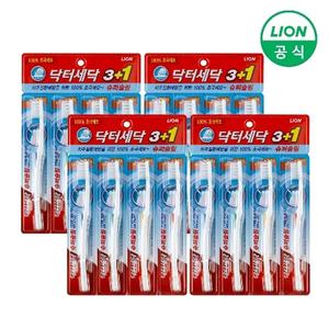 닥터세닥 슈퍼슬림 칫솔 3+1입 4개