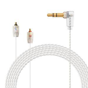 OKCSC 이어폰 케이블 MMCX A2DC ER4SR EXK1000 IE8 IE40 IPX T2 QDC 2 핀 TF10 ATH-IM Fitear Weston W40 3