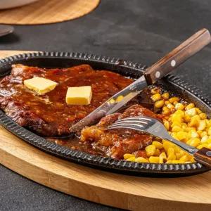 [2인세트] 1파운드 아조씨 스테이크 1.25kg (특제소스, 옥수수콘, 버터포함)