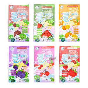 쿨패치 세트 6팩 2매씩 30봉지 과일향 여름용품 야외활동 열완화 쿨링