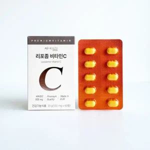 안국건강 리포좀 비타민C 550mg x 60정 -