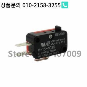 10Pcs 안전 자동 마이크로 리미트 스위치 V-15-1C25 롤러 레버 스냅 액션 250V 16A 1NO