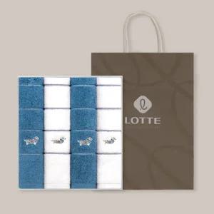 [롯데백화점]닥스타올 마린썬세세면 4매세트