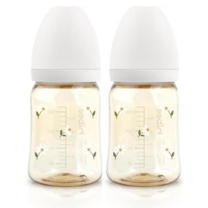 하이비 아기 젖병 젖꼭지 L 170ml X2개 데이지 화이트