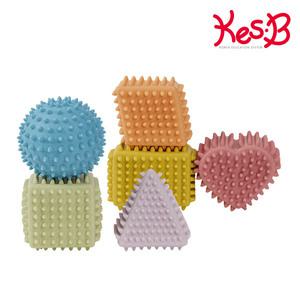 [캐스B]스포츠말랑팡팡도형볼6종(2718)