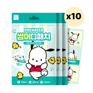 아텍스 썸머 패치 모기 퇴치 스티커 유아 포차코 30EA