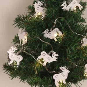 USB 루돌프 가랜드전구 LED 웜색 2M 10구 장식전구