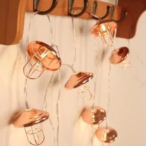 USB 엔틱전등 가랜드전구 LED 2M 웜색 10구 장식전구