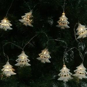 USB 트리 가랜드전구 LED 웜색 2M 10구 장식전구