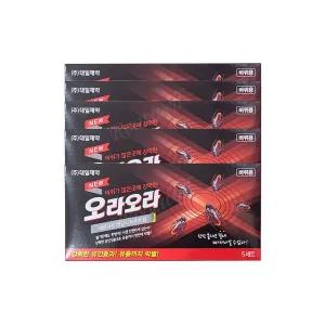 대일제약 뉴오라오라(5세트)-5개 접착테이프식바퀴트랩