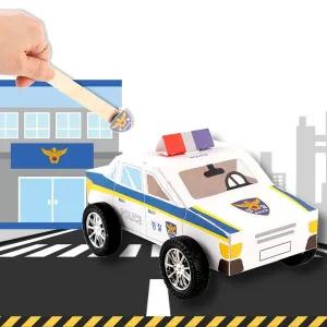 [메이크문구] DIY742 자석자동차만들기 경찰차