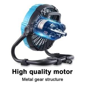 선풍기 강풍 무선 다기능 가정 및 야외 작업 캠핑용, 마키타 호환 18V 배터리, 20000RPM, 500W