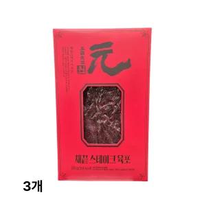 채끝 스테이크 육포 200g 3개