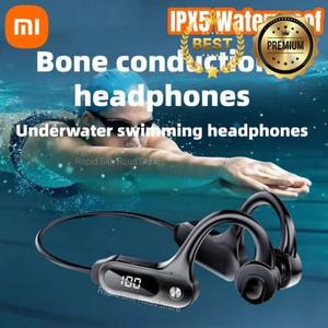 전화 헤드셋 샤오미 수영 이어폰 전문 IPX5 무선 블루투스 5.4 32GB MP3 스포츠 골전도 헤드폰 신제품 2025