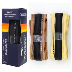 아메리칸 클래식 타임키퍼 로드 튜브 타이어 700 x 2528mm 접이식 로드 클린처 타이어 블랙 OR 옐로우