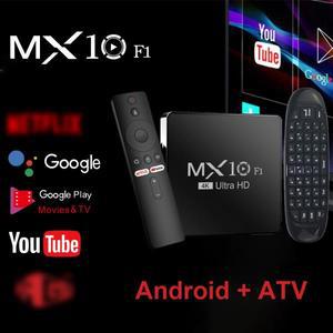 2025년 히트 상품 2.4G 에어 마우스 리모컨 (안드로이드 스마트 TV 박스 MX10 F1 Mali-G31 Allwinner H313M
