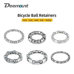 4pcs 볼 리테이너 자전거 포크 허브 하단 브래킷 베어링 어린이 자전거 페달 스쿠터 액슬 스핀들 팔찌 열처