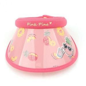 트로피컬 키유행즈 모자 어린이 핀캡 썬캡 여아 여름 핑크