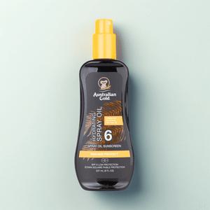 오스트레일리안골드 SPF6 하이드레이팅 스프레이 태닝오일 선스크린 237ml