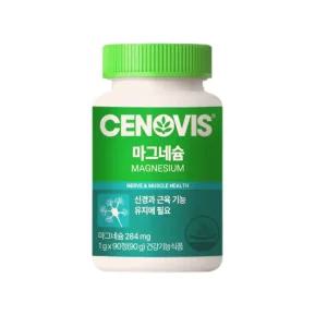 세노비스 마그네슘 영양제 눈밑떨림 눈떨림 90정X1박스