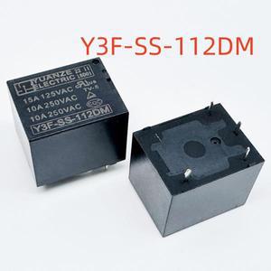 호환 뉴 Y3F SS 112DM124DM105DM109DM118DM112DMF Y3F SH 118DM (T73A 5V9V12V18V24V 10A) 릴레이 4핀